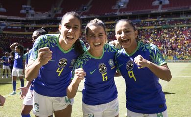 Brasil x Chile - jogo treino da seleção brasileira feminina em 13/07/2023