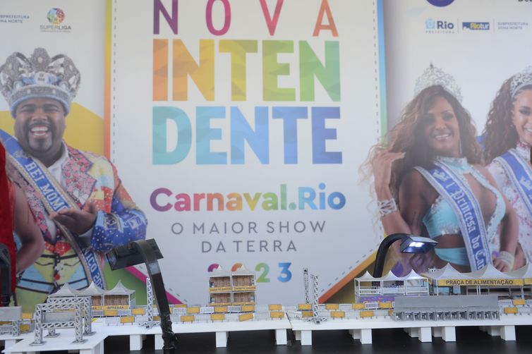 Maquete do projeto da Nova Intendente para o Carnaval 2023