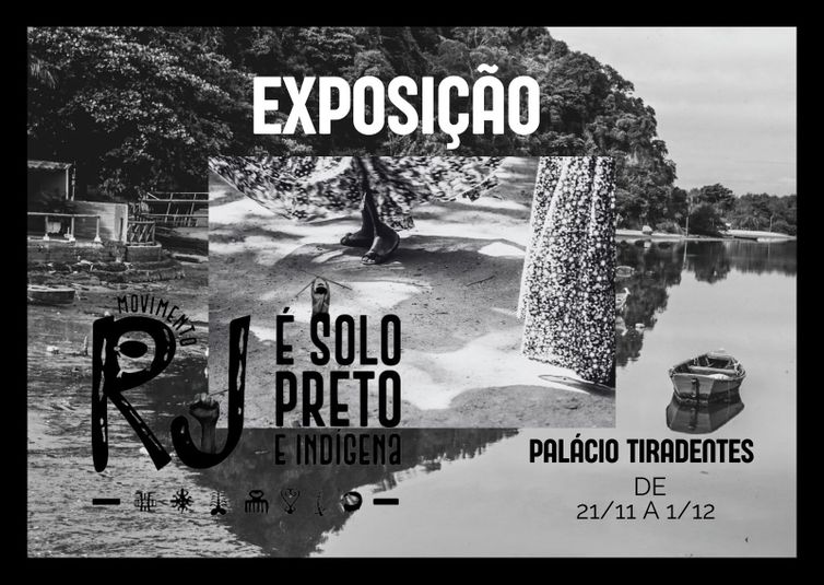 Exposição RJ é Solo Preto e Indígena no Palácio Tiradentes. Foto: Karen Ferreira