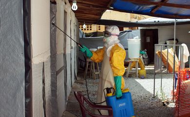 Centro de tratamento contra o ebola (Luis Fonseca/Agência Lusa/Direitos Reservados)