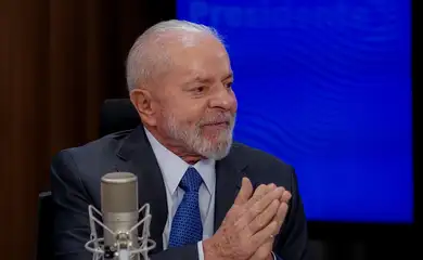07/05/2024 – O presidente Lula, durante entrevista no programa Bom Dia, Presidente, nos estúdios da EBC.   Foto: Rafa Neddermeyer/Agência Brasil