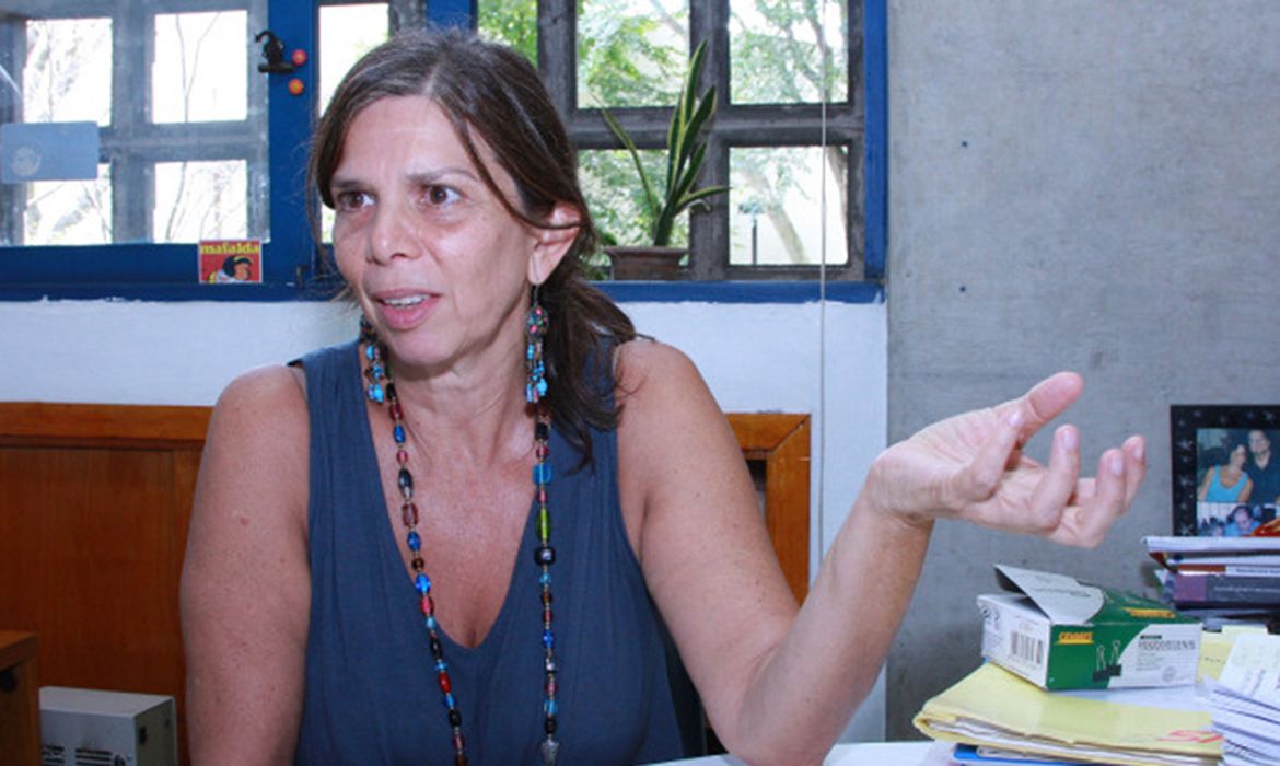 São Paulo (SP), 23/01/2025 - Professora e doutora Vera Silvia Facciolla Paiva, do Instituto de Psicologia da USP. Foto: Marcos Santos/USP Imagens