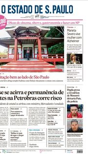 Capa do Jornal O Estado de S. Paulo Edição 2024-04-05