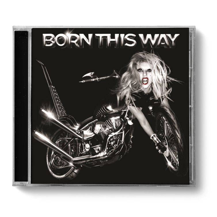 Rio de Janeiro (RJ) 30/04/2025 - Capa do álbum Born This Way, da cantora Lady Gaga. Foto: Universal/Divulgação