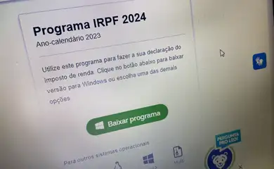 Brasília (DF), 12.03.2024 - IMPOSTO DE RENDA 2024 - Receita Federal libera para download o Programa do Imposto de Renda 2024. Foto: Juca Varella/Agência Brasil