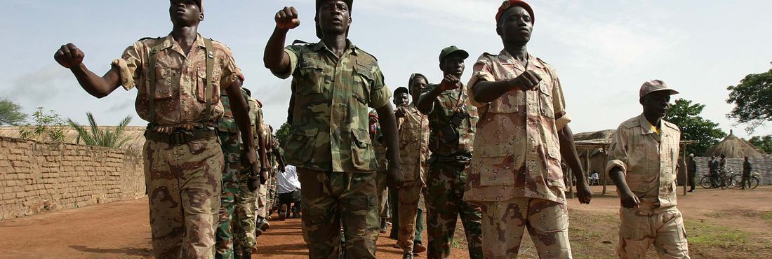 Rebeldes no norte da República Centro-Africana