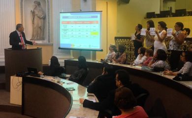 Recife - A comissão participou de audiência pública na Assembleia Legislativa de Pernambuco feita para tratar do sistema socioeducativo de Pernambuco (Sumaia Villela-Agência Brasil)