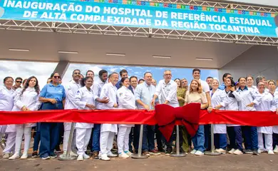 23.12.2025 - Imperatriz (MA) - Ministro da Saúde, Alexandre Padilha durante Inauguração do Hospital de Referência de Alta Complexidade da Região Tocantina. 
Fotos:João Risi / MS