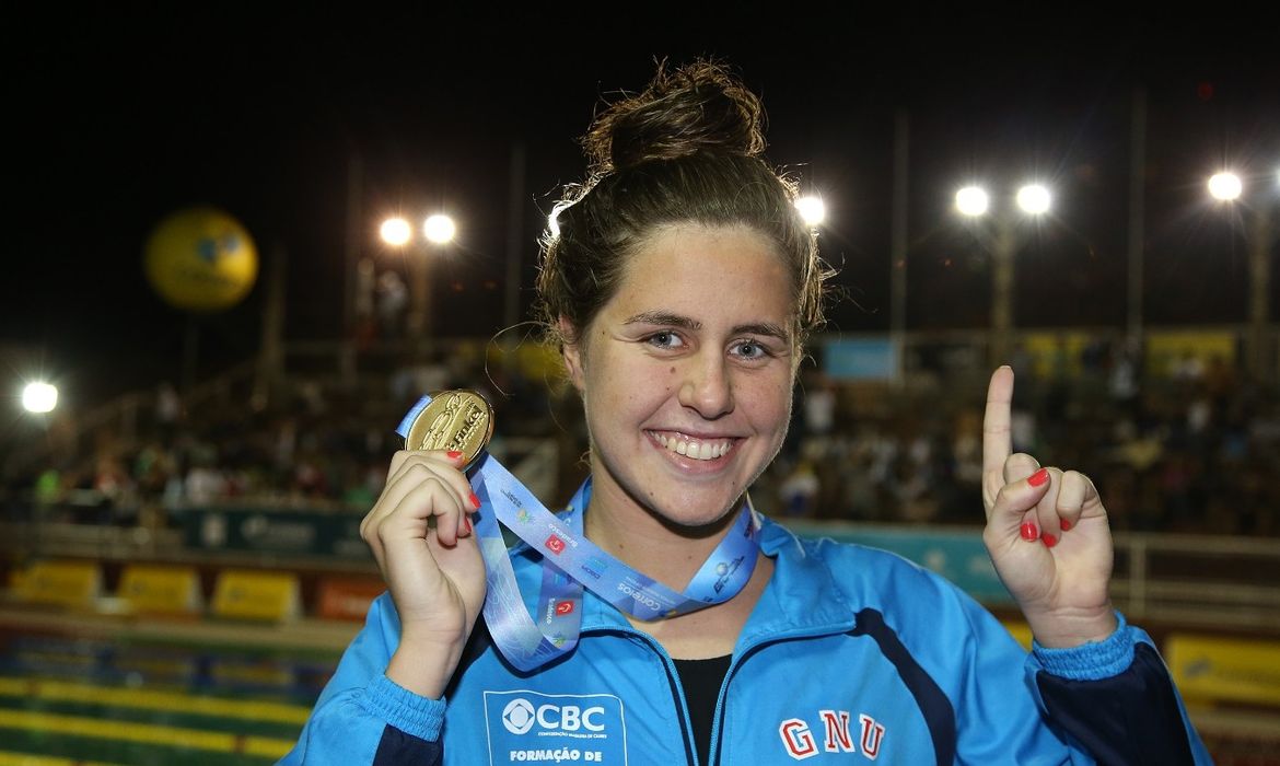 Viviane Jungblut - Trofeu Jose Finkel de Natacao no Clube Internacional de Regatas. 14 de Setembro de 2016, Santos, SP, Brasil. Foto:Satiro Sodré/SSPr