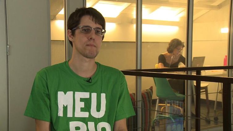 João Mauro Senise, coordenador da ONG MEU RIO, que fiscaliza as ações do poder público muncipal