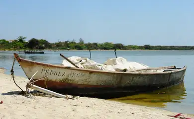 APA de Maricá na Região dos Lagos. Comunidade pesqueira de Zacarias. Um grande empreendimento imobiliário está previsto para a região (Tânia Rêgo/Agência Brasil) 