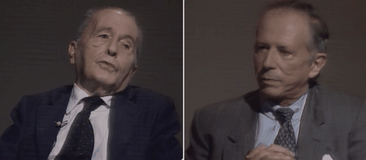 Socialista Luís Carlos Prestes e capitalista Roberto Campos debatem os dois sistemas econômicos