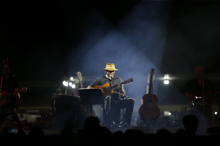 São Paulo (SP) 09/13/2024 Festival of traditional São Paulo culture, REVELANDO SP takes place at Parque da Água Branca with the participation of 88 municipalities with craft and culinary stands. Show by singer Almir Sater. Photo: Paulo Pinto/Agencia Brasil