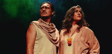 Oscar Aldama e Ana Malta