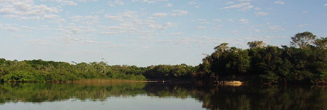 Lago Grande, Parque Estadual do Cantão, na região do Araguaia, Tocantins.