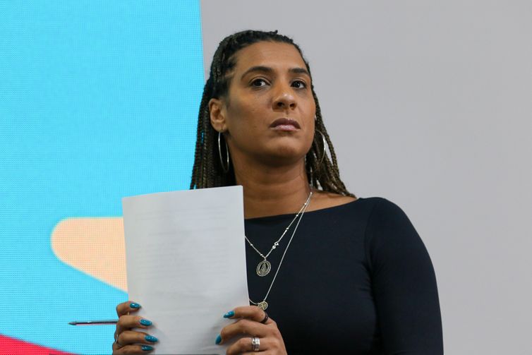 Ministra da Igualdade Racial, Anielle Franco -Fabio Rodrigues-Pozzebom/Agência Brasil