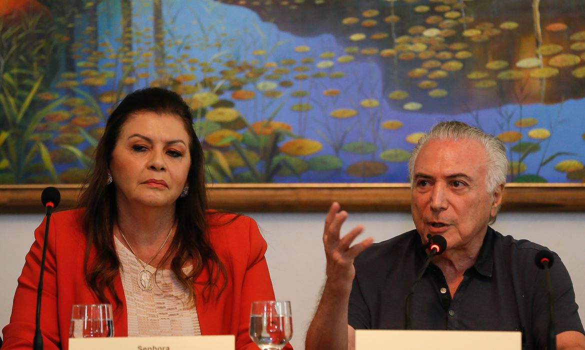 Boa Vista -  Presidente Michel Temer acompanhado da Governadora de Roraima, Suely Campo (Beto Barata/PR)