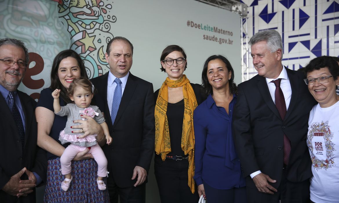 Brasília - O Ministério da Saúde e a Rede Brasileira de Bancos de Leite Humano lançam a campanha Doe Leite Materno (José Cruz/Agência Brasil)