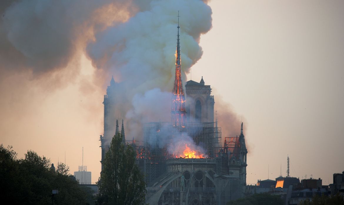 Notre Dame, Catedral, incêndio