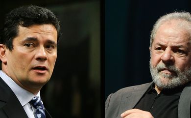 Sérgio Moro e Lula (Arquivo/Agência Brasil)