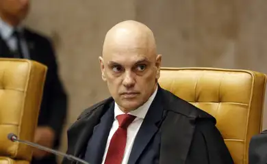 Brasília (DF), 05/12/2024 - O ministro Alexandre de Moraes durante sessão do STF. Foto: Bruno Peres/Agência Brasil