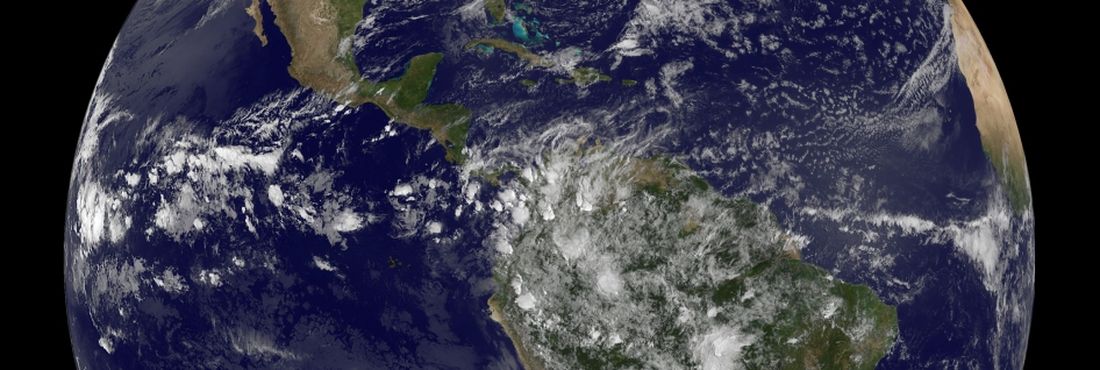 Satélite da Nasa captura imagem das Américas no dia da Terra