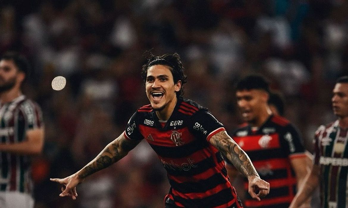 Flamengo vence Flu por 1 a 0 com gol de pênalti de Pedro - Brasileiro - em 23/06/2024