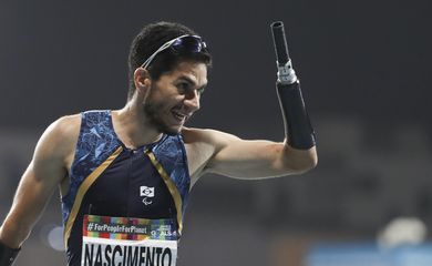 Yohansson Nascimento - Campeonato Mundial de Atletismo em Dubai, Emirados Árabes - 100m T47 - em 2019