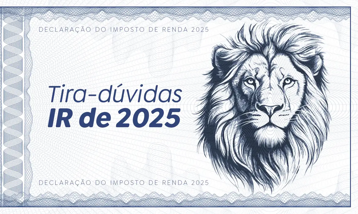 Brasília (DF) 14/03/2025 - Tira-dúvidas IR 2025.
Arte EBC