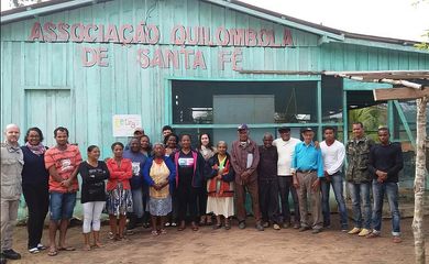 A comunidade quilombola de Santa Fé, no município de Costa Marques, em Rondônia, teve 74 famílias incluídas no Plano Nacional de Reforma Agrária. Foto: ASCOM/INCRA RO