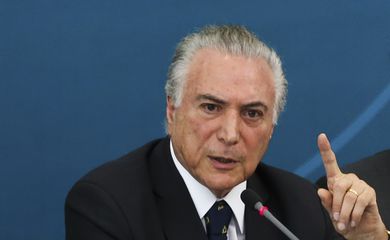 Brasília - O presidente Michel Temer durante a 46ª Reunião Plenária do Conselho de Desenvolvimento Econômico e Social (Antonio Cruz/Agência Brasil)