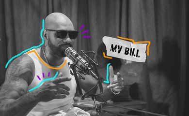 HIP HOP - 50 anos do Hip Hop - MV Bill. Arte: EBC