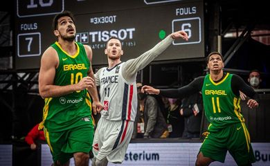 Divulgação/FIBA Brasil perde para a França e dá adeus à vaga olímpica no basquete 3x3 - Pré-Olímpico - Graz - em 30/05/2021