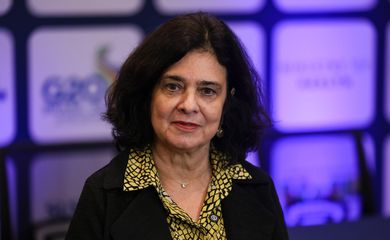 Rio de Janeiro (RJ), 29/10/2024 – A ministra da Saúde, Nísia Trindade, durante coletiva de imprensa sobre Desinformação em Saúde: Desafios e Soluções na reunião dos Ministros de Saúde do G20, no Rio de Janeiro. Foto: Tomaz Silva/Agência Brasil