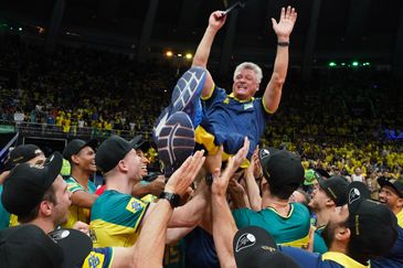 Brasil vence Itália por 3 a 2 e está na Olimpíada de Paris. Foto: Wander Roberto/CBV