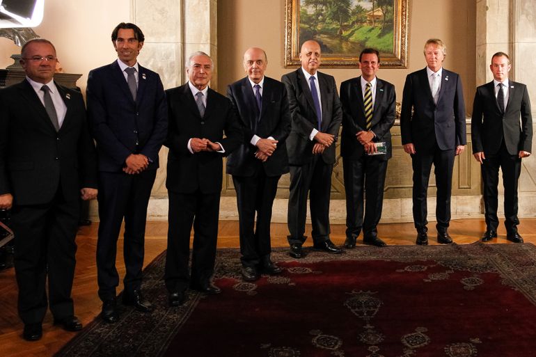 Mre Rio Temer recebe chefes de Estado na abertura dos Jogos Rio 2016 | Agência ...