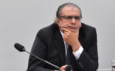 O engenheiro Pedro Barusco, ex-gerente da Petrobras e delator da Operação Lava Jato, da Polícia Federal, depõe na CPI da Petrobras na Câmara dos Deputados (Antonio Cruz/Agência Brasil)