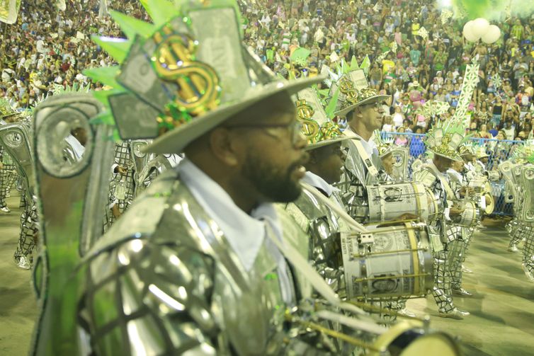 Desfile da Mocidade Independente de Padre Miguel no Carnaval 2019 no Rio de Janeiro