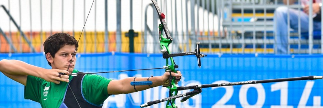 Marcus Vinicius D´Almeida chega à prata olímpica no tiro com arco em Nanquim