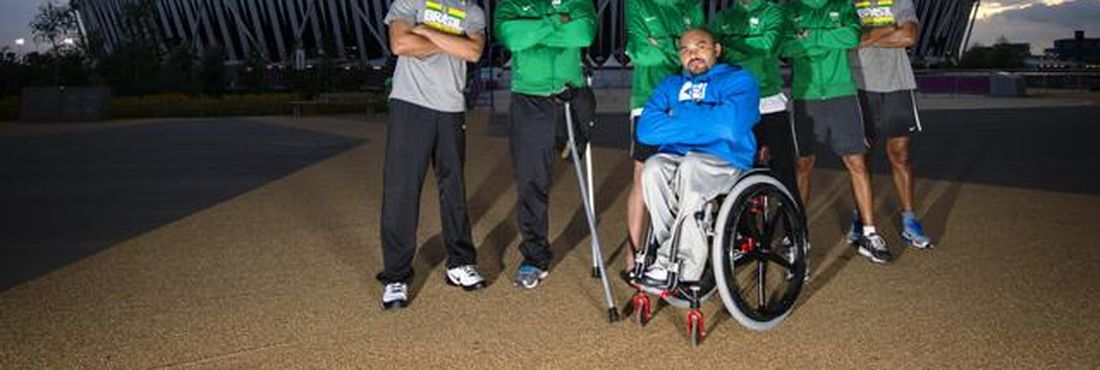 Parte da equipe já está em Londres para os Jogos Paralímpicos