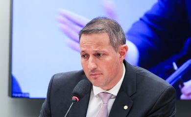 Brasília - 14/10/2025 -  Secretário de Segurança de São Paulo, Guilherme Derrite, debate PEC da Segurança Pública na Câmara Foto: Lula Marques/Agência Brasil.