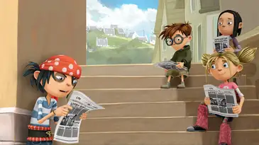 TV Brasil/ Divulgação Os vizinhos piratas, da Tv Brasil.