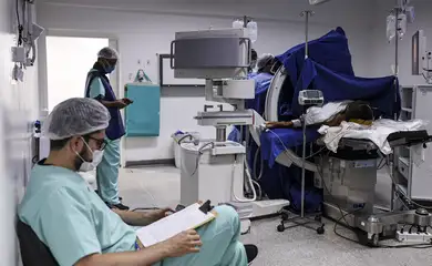 Marcelo Camargo/Agência Brasil Brasília (DF), 05/07/2025 - Pacientes realizam cirurgias e exames no Hospital Universitário de Brasília (HUB) como parte do