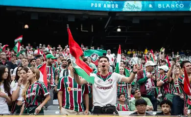 Rio de Janeiro (RJ), 21/06/2025 - Torcedores no Fluminense na expectativa para jogo da Copa do Mundo de Clubes. Foto: Lucas Merçon/Fluminense FC