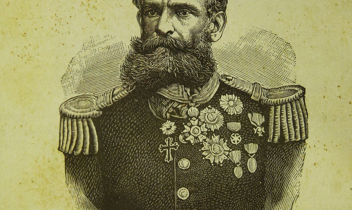 Retrato do marechal Deodoro da Fonseca.