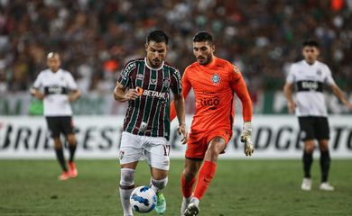 Fluminense x Olímpia - jogo de ida - Libertadores - RJ