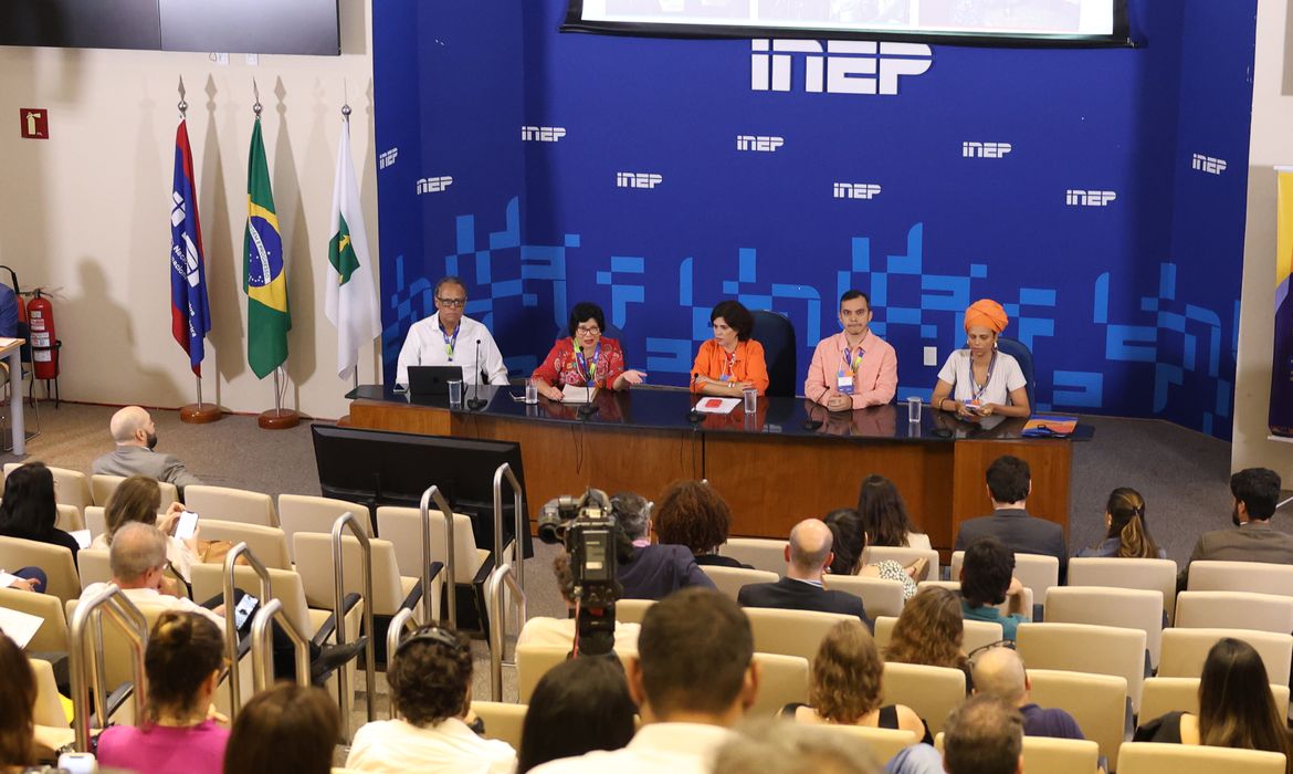 Brasília/DF, 08/05/2024, EBC promove o encontro da Rede Nacional de Comunicação Pública (RNCP), no auditório do Instituto Nacional de Estudos e Pesquisas Educacionais (INEP). Foto: Valter Campanato/Agência Brasil