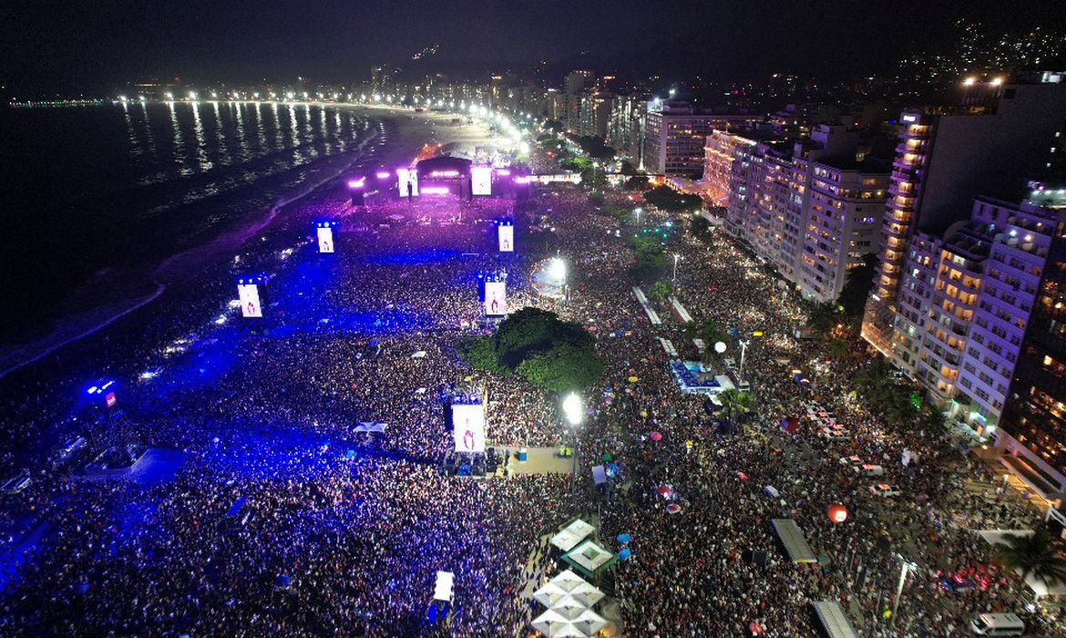 El espectáculo de Madonna reúne a 1,6 millones de personas en Copacabana