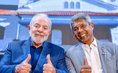 Salvador (BA), 18.01.2024 – Presidente Lula participa da assinatura do acordo de parceria para a implantação do Parque Tecnológico Aeroespacial da Bahia, em cerimônia no Senai Cimatec Park, em Salvador. Foto: Ricardo Stuckert/PR
