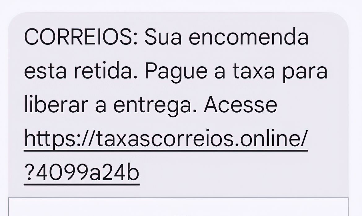 Brasília (DF) 14/08/2024 – Correios alertam sobre golpe cobrando taxa para retirar encomenda Comprador deve entrar no site e conferir rastreamento do produto Foto: Joédson Alves/Agência Brasil